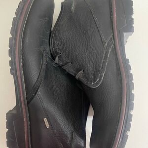 Clarks Black Leather Chukka Boots for Men Size 11